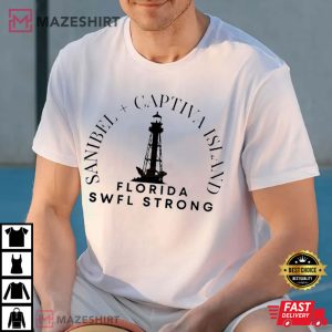 Sanibel Captiva Island FL SWFL Strong Donation T Shirt 3