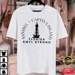 Sanibel Captiva Island FL SWFL Strong Donation T Shirt 4