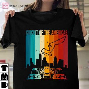 Austin Formula Racing Track Circuit Fan T Shirt 1