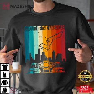 Austin Formula Racing Track Circuit Fan T Shirt 2
