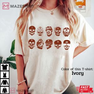 Comfort Colors Tomb Trilogy Gideon The Ninth Skulls T Shir 3