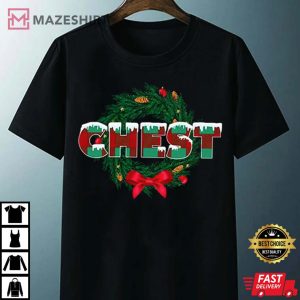 Chest Nuts Couples Christmas T Shirt 4