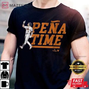 Houston Astros Jeremy Pena Time 2022 T Shirt 3