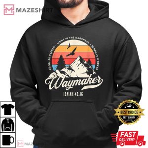 Way Maker Miracle Worker Promise Keeper Gift For Fan T-Shirt