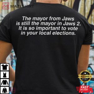 The Mayor From Jaws Shirt 1