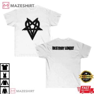 Destroy Lonely Heartagram Hip Hop Rap T-Shirt