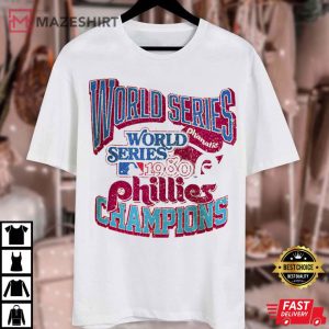 Philadelphia Phillies Baseball, 1980 World Series T-Shirt