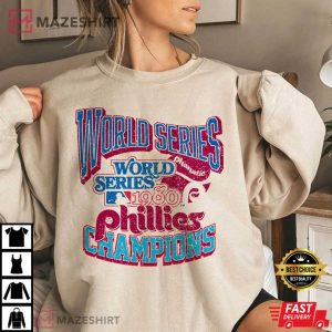 Philadelphia Phillies Baseball, 1980 World Series T-Shirt