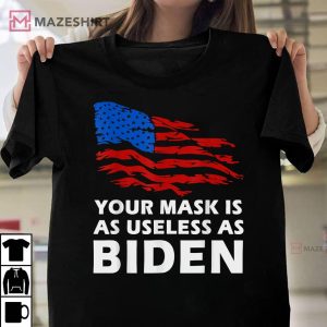 Your Mask Is As Useless As Joe Biden Sucks Political Flag 1