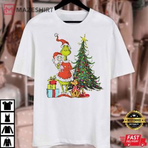 Dr. Seuss The Grinch Christmas Tree Most Wonderful Time of The Y 3