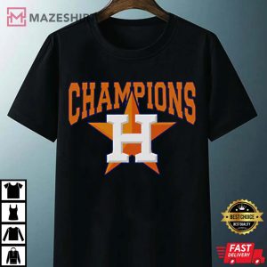 Houston Astros Champions World Series 2022 Baseball MLB Team T Shirt 2