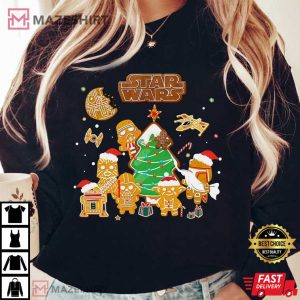 Funny Star Wars Characters Xmas T Shirt 2