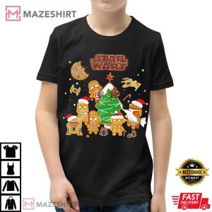 Funny Star Wars Characters Xmas T Shirt 4