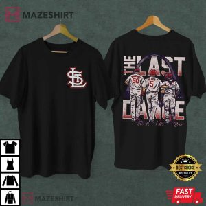 Yadi Waino One Last Run 2022 Cardinals The Last Dance Baseball T-Shirt