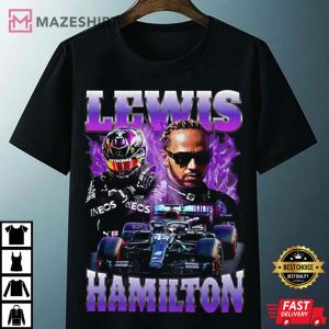 Lewis Hamilton Champion Racing Driver British Formula 1 Vintage 4