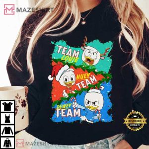 Funny DuckTales Christmas Light T Shirt 2
