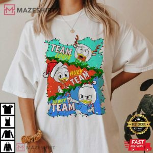Funny DuckTales Christmas Light T Shirt 3