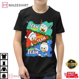 Funny DuckTales Christmas Light T Shirt 4