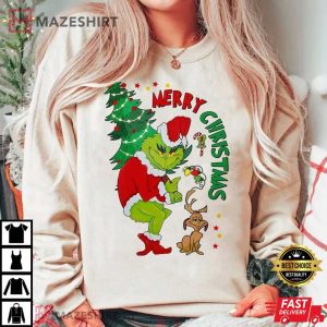 Cute Grinch Christmas T Shirt 2