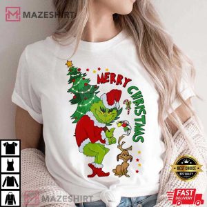 Cute Grinch Christmas T Shirt 4