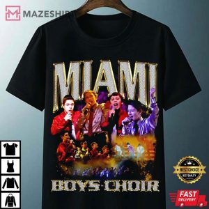 Miami Boys Choir Band Vintage T Shirt 2