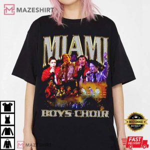 Miami Boys Choir Band Vintage T Shirt 3