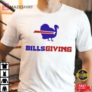Buffalo Bills BillsGiving Football T-Shirt