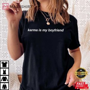 Midnights Album Shirt Karma Is My Boyfriend T Shirt 2