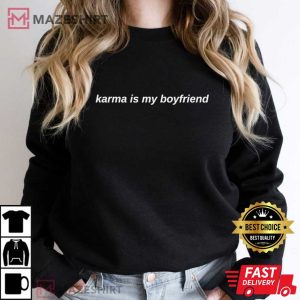 Midnights Album Shirt Karma Is My Boyfriend T Shirt 4