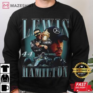 Lewis Hamilton Vintage Gift For Fan T Shirt 3