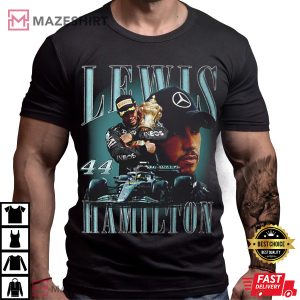 Lewis Hamilton Vintage Gift For Fan T Shirt 4