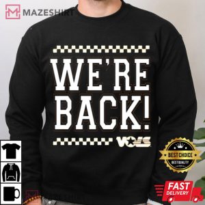 Tennessee Volunteers Vols Were Back T Shirt 4