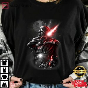 Star Wars Darth Vader Portrait Graphic T Shirt 2