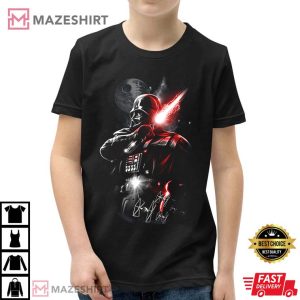 Star Wars Darth Vader Portrait Graphic T Shirt 3