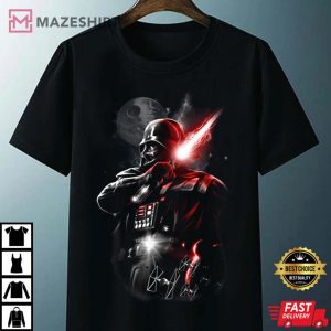 Star Wars Darth Vader Portrait Graphic T Shirt 4