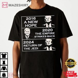2024 Return Of The Jedi Donald Trump Unisex T Shirt 2