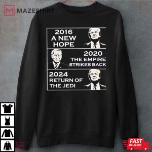 2024 Return Of The Jedi Donald Trump Unisex T Shirt 4