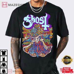Ghost B.C. Mary On A Cross Band 2022 Merch T Shirt 1