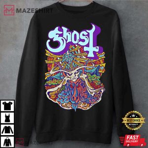 Ghost B.C. Mary On A Cross Band 2022 Merch T Shirt 4