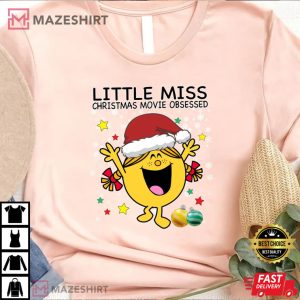 Little Miss Christmas Holiday Gifts For Her T Shirt 2