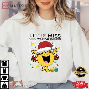 Little Miss Christmas Holiday Gifts For Her T Shirt 4
