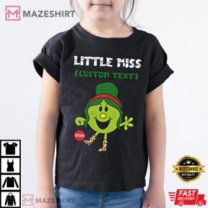 Personalized Little Miss Grinch Christmas T Shirt 1