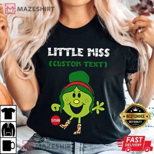 Personalized Little Miss Grinch Christmas T Shirt 2