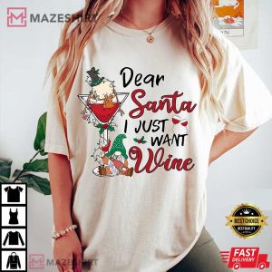 Christmas Comfort Colors Santa Holiday Vintage T Shirt 1
