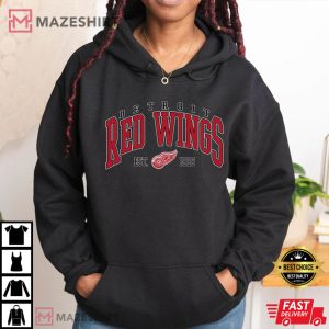 Detroit Red Wings Hockey Fan Vintage T Shirt 4