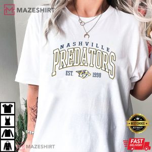 Nashville Predators Hockey Fan Vintage T Shirt 2