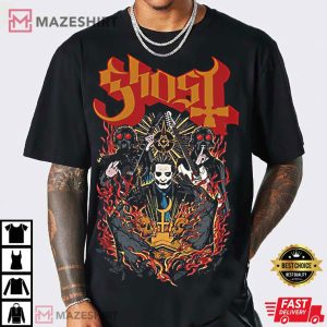 Ghost Metal Band Tour 2022 T Shirt 1