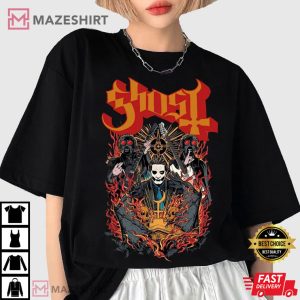 Ghost Metal Band Tour 2022 T Shirt 3