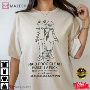 Raid Prog Clear FFXIV Final Fantasy Unisex T Shirt 2