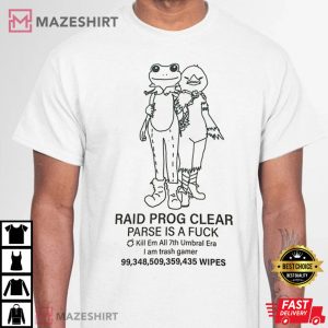 Raid Prog Clear FFXIV Final Fantasy Unisex T Shirt 3